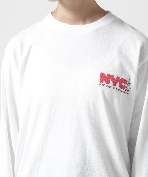 GOOD ROCK SPEED(グッドロックスピード)の「GOOD ROCK SPEED (グッドロックスピード) 【追加】NYCロングTシャツ/NO PARKING/UNISEX(Tシャツ/カットソー・レディース・ホワイト・L/M/XL)」の5枚目の写真
