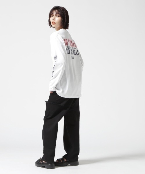 GOOD ROCK SPEED(グッドロックスピード)の「GOOD ROCK SPEED (グッドロックスピード) 【追加】NYCロングTシャツ/NO PARKING/UNISEX(Tシャツ/カットソー・レディース・ホワイト・L/M/XL)」の8枚目の写真
