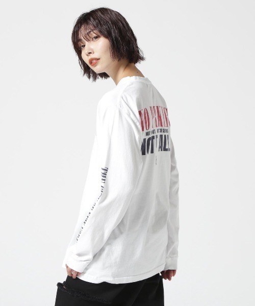GOOD ROCK SPEED(グッドロックスピード)の「GOOD ROCK SPEED (グッドロックスピード) 【追加】NYCロングTシャツ/NO PARKING/UNISEX(Tシャツ/カットソー・レディース・ホワイト・L/M/XL)」の10枚目の写真