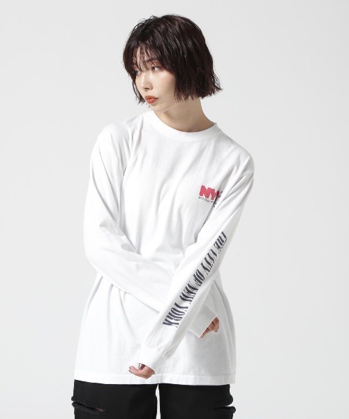 GOOD ROCK SPEED(グッドロックスピード)の「GOOD ROCK SPEED (グッドロックスピード) 【追加】NYCロングTシャツ/NO PARKING/UNISEX(Tシャツ/カットソー・レディース・ホワイト・L/M/XL)」の11枚目の写真