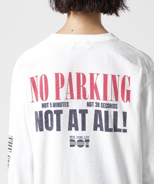 GOOD ROCK SPEED(グッドロックスピード)の「GOOD ROCK SPEED (グッドロックスピード) 【追加】NYCロングTシャツ/NO PARKING/UNISEX(Tシャツ/カットソー・レディース・ホワイト・L/M/XL)」の17枚目の写真
