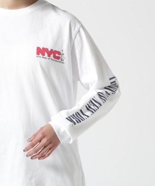 GOOD ROCK SPEED(グッドロックスピード)の「GOOD ROCK SPEED (グッドロックスピード) 【追加】NYCロングTシャツ/NO PARKING/UNISEX(Tシャツ/カットソー・レディース・ホワイト・L/M/XL)」の19枚目の写真