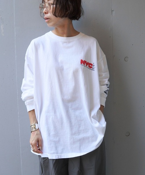 GOOD ROCK SPEED(グッドロックスピード)の「GOOD ROCK SPEED (グッドロックスピード) 【追加】NYCロングTシャツ/NO PARKING/UNISEX(Tシャツ/カットソー・レディース・ホワイト・L/M/XL)」の21枚目の写真