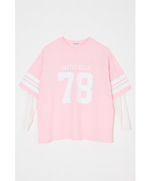 RODEO CROWNS WIDE BOWL(ロデオクラウンズワイドボウル)の「チュールレイヤードナンバートップス(その他トップス・レディース・ブラック/オフホワイト/ピンク・FREE)」の17枚目の写真