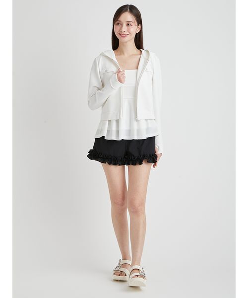 CELFORD(セルフォード)の「【水陸両用可】カップインチュニック(その他トップス・レディース・オフホワイト/ブラック・36/38)」の13枚目の写真