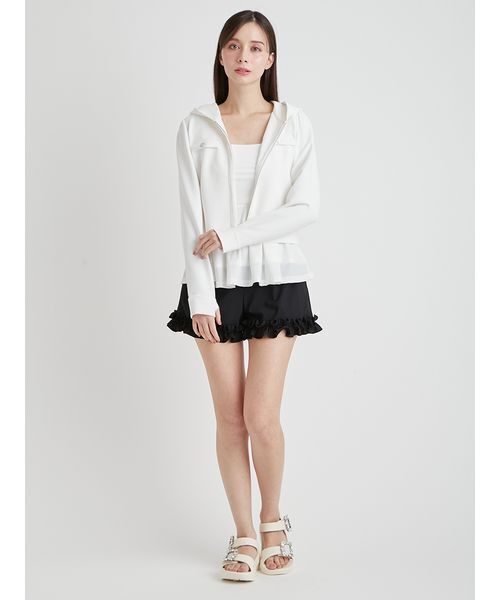 CELFORD(セルフォード)の「【水陸両用可】カップインチュニック(その他トップス・レディース・オフホワイト/ブラック・36/38)」の14枚目の写真
