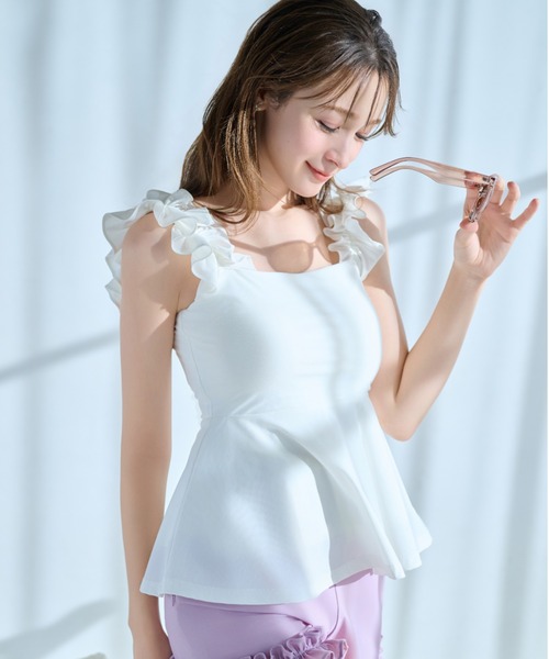 CELFORD(セルフォード) スカラップボリュームチュニック レディース Amazon.co.jp: [セルフォード] スカラップボリュームチュニック