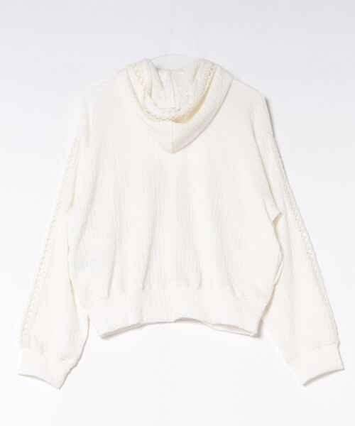 BILLABONG（ビラボン）の「BILLABONG/ビラボン ジップアップ パーカー UVカット 吸水速乾 塩素対応 BG013863 UT（パーカー・レディース・ホワイト/ブラック・M）」の9枚目の写真
