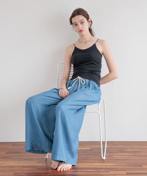 bijorie（ビジュリィ）の「【bijorie】[5つの機能付き]カップ付きキャミソール／NEW BASIC 26SS（インナーウェア/肌着・レディース・ライトグレー/オフホワイト/ブラック・MEDIUM/LARGE/LG）」の17枚目の写真