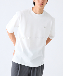 EDIFICE（エディフィス）の「LACOSTE(ラコステ) 別注 ニット Tシャツ（Tシャツ/カットソー）」