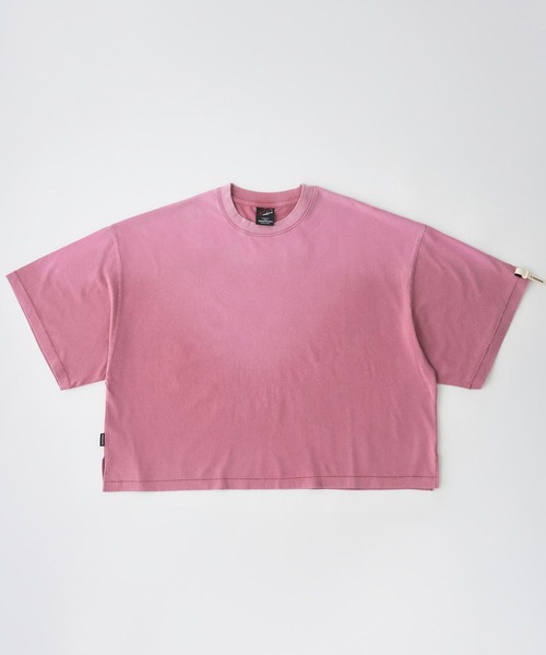 ADAM PATEK(アダムパテック)の「mt10337-widebox aging T Tシャツ(AP2614027)(Tシャツ/カットソー・メンズ・ブラック/グリーン/ピンク/ホワイト・2/1)」の4枚目の写真