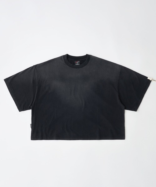 ADAM PATEK(アダムパテック)の「mt10337-widebox aging T Tシャツ(AP2614027)(Tシャツ/カットソー・メンズ・ブラック/グリーン/ピンク/ホワイト・2/1)」の2枚目の写真
