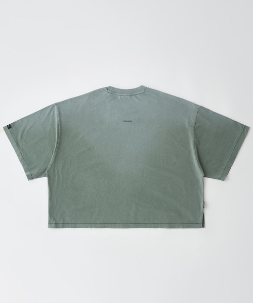 ADAM PATEK(アダムパテック)の「mt10337-widebox aging T Tシャツ(AP2614027)(Tシャツ/カットソー・メンズ・ブラック/グリーン/ピンク/ホワイト・2/1)」の7枚目の写真