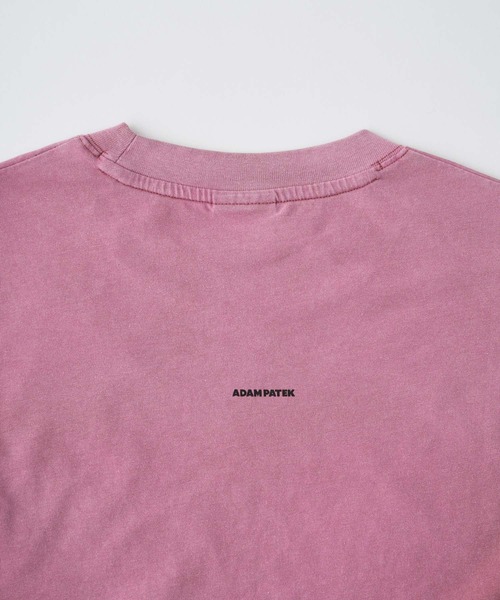 ADAM PATEK(アダムパテック)の「mt10337-widebox aging T Tシャツ(AP2614027)(Tシャツ/カットソー・メンズ・ブラック/グリーン/ピンク/ホワイト・2/1)」の12枚目の写真