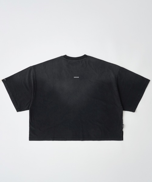 ADAM PATEK(アダムパテック)の「mt10337-widebox aging T Tシャツ(AP2614027)(Tシャツ/カットソー・メンズ・ブラック/グリーン/ピンク/ホワイト・2/1)」の6枚目の写真