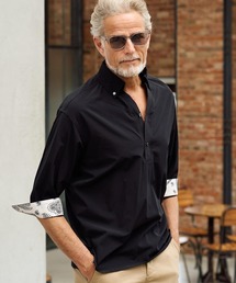 Maison code 13（メゾンコードサーティーン）の「ms6443-cool material bandana pullover shirts プルオーバーシャツ(M26S-15)（シャツ/ブラウス）」