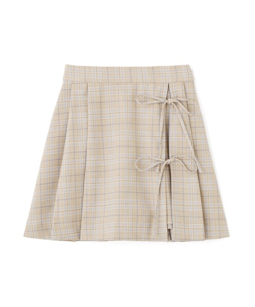 JILL by JILL STUART(ジルバイジルスチュアート)の「セットアップ対応ラップリボンミニスカート(スカート・レディース・グレー/ベージュ/ベージュ系その他・MEDIUM/SMALL)」の22枚目の写真