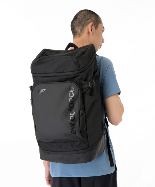 NEW BALANCE(ニューバランス)の「トップローディングバックパック40L(バックパック/リュック・メンズ・ブラック・ONE SIZE)」の6枚目の写真