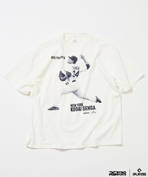 MLB PLAYERS× RYNO SPORTS ×FREAK’S STORE 別注 【SENGA】WIDE SHOT PHOTO TEE
