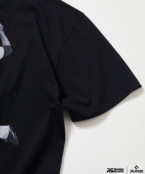 FREAK'S STORE(フリークスストア)の「MLB PLAYERS× RYNO SPORTS ×FREAK’S STORE 別注 【SENGA】WIDE SHOT PHOTO TEE(Tシャツ/カットソー・メンズ・ブラック/ホワイト・MEDIUM/LARGE/ONE SIZE/SMALL)」の5枚目の写真