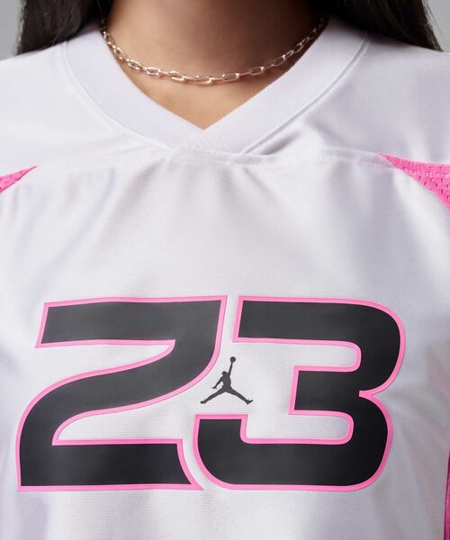 JORDAN BRAND（ジョーダンブランド）の「ジョーダン フライト ウィメンズユニフォーム / Jordan Flight Women's Jersey IF1158-100 White（Tシャツ/カットソー・レディース・ホワイト・L/XS/XL/S/M）」の15枚目の写真
