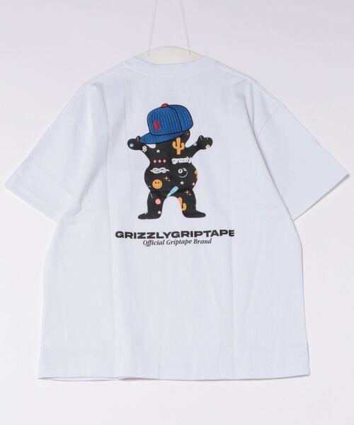 GRIZZLY(グリズリー)の「【ムラサキスポーツ限定】GRIZZLY/グリズリー 半袖Tシャツ メンズ STREET STYLE BEAR G26SS-2403(Tシャツ/カットソー・メンズ・スミクロ/ホワイト・M/L/XL)」の13枚目の写真