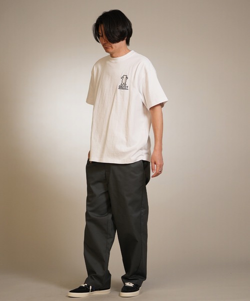 GRIZZLY(グリズリー)の「【ムラサキスポーツ限定】GRIZZLY/グリズリー 半袖Tシャツ メンズ STREET STYLE BEAR G26SS-2403(Tシャツ/カットソー・メンズ・スミクロ/ホワイト・M/L/XL)」の5枚目の写真
