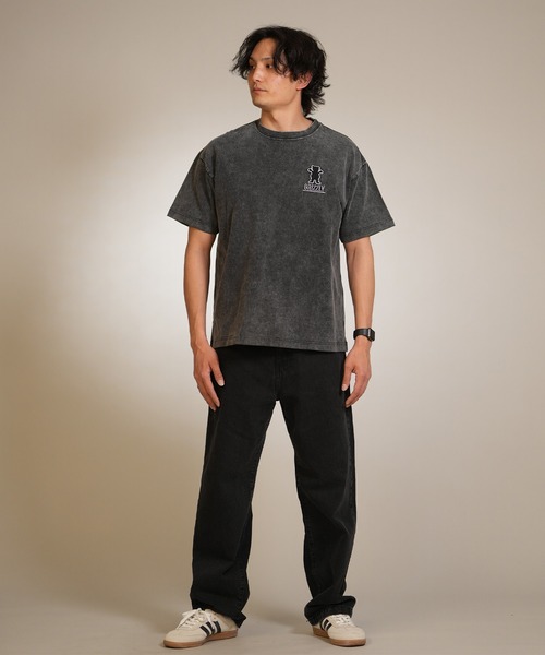 GRIZZLY(グリズリー)の「【ムラサキスポーツ限定】GRIZZLY/グリズリー 半袖Tシャツ メンズ STREET STYLE BEAR G26SS-2403(Tシャツ/カットソー・メンズ・スミクロ/ホワイト・M/L/XL)」の10枚目の写真