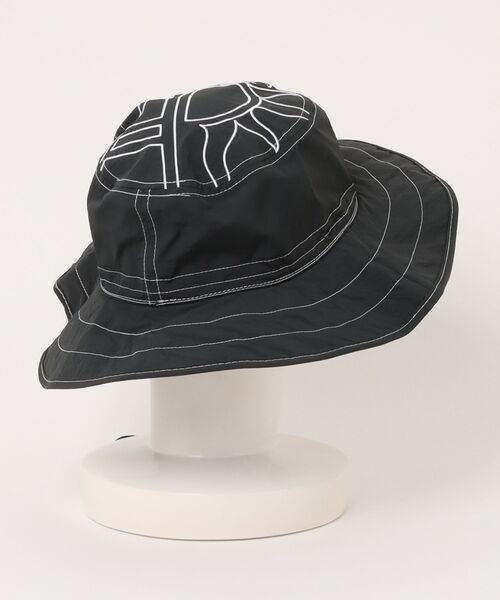 go slow caravan（ゴースローキャラバン）の「タスランナイロン 撥水キャンパーハット（ハット・メンズ・インディゴブルー/ライトイエロー/カーキ/ブラック・FREE）」の5枚目の写真