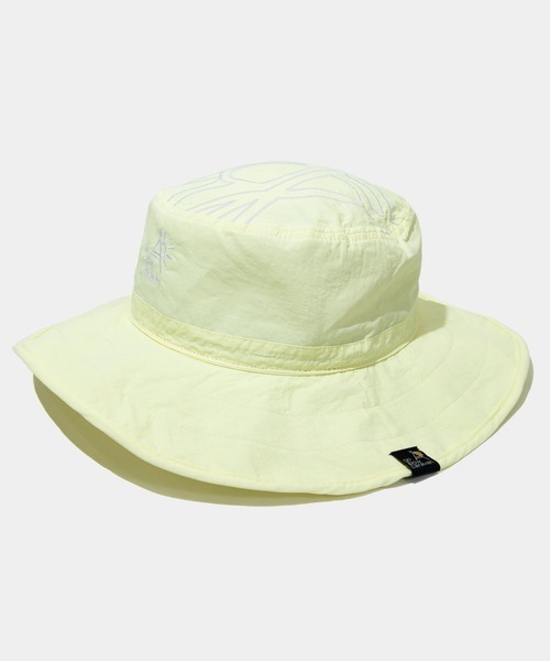 go slow caravan（ゴースローキャラバン）の「タスランナイロン 撥水キャンパーハット（ハット・メンズ・インディゴブルー/ライトイエロー/カーキ/ブラック・FREE）」の4枚目の写真