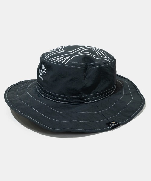 go slow caravan（ゴースローキャラバン）の「タスランナイロン 撥水キャンパーハット（ハット・メンズ・インディゴブルー/ライトイエロー/カーキ/ブラック・FREE）」の2枚目の写真