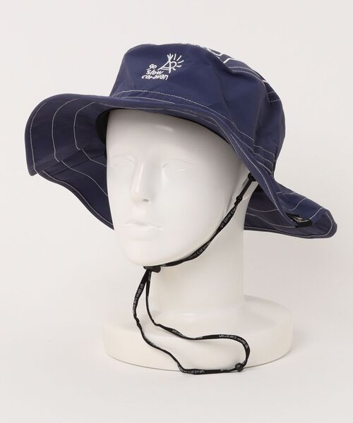 go slow caravan（ゴースローキャラバン）の「タスランナイロン 撥水キャンパーハット（ハット・メンズ・インディゴブルー/ライトイエロー/カーキ/ブラック・FREE）」の22枚目の写真