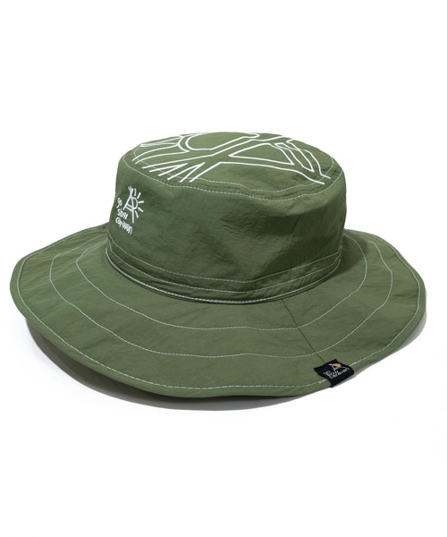 go slow caravan（ゴースローキャラバン）の「タスランナイロン 撥水キャンパーハット（ハット・メンズ・インディゴブルー/ライトイエロー/カーキ/ブラック・FREE）」の8枚目の写真