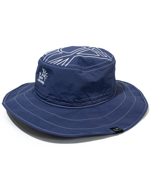 go slow caravan（ゴースローキャラバン）の「タスランナイロン 撥水キャンパーハット（ハット・メンズ・インディゴブルー/ライトイエロー/カーキ/ブラック・FREE）」の21枚目の写真