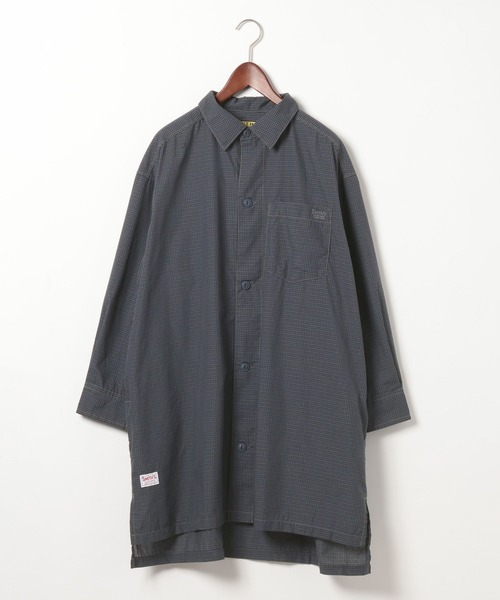 niko and...(ニコアンド)の「【SMITH’S AMERICAN(スミス アメリカン)】チェックビッグシャツ(シャツ/ブラウス・レディース・ネイビー/ブルー・FREE)」の1枚目の写真