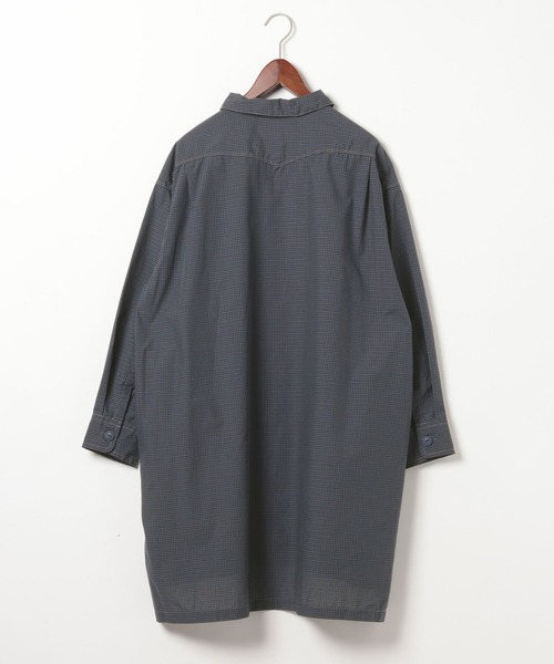 niko and...(ニコアンド)の「【SMITH’S AMERICAN(スミス アメリカン)】チェックビッグシャツ(シャツ/ブラウス・レディース・ネイビー/ブルー・FREE)」の3枚目の写真