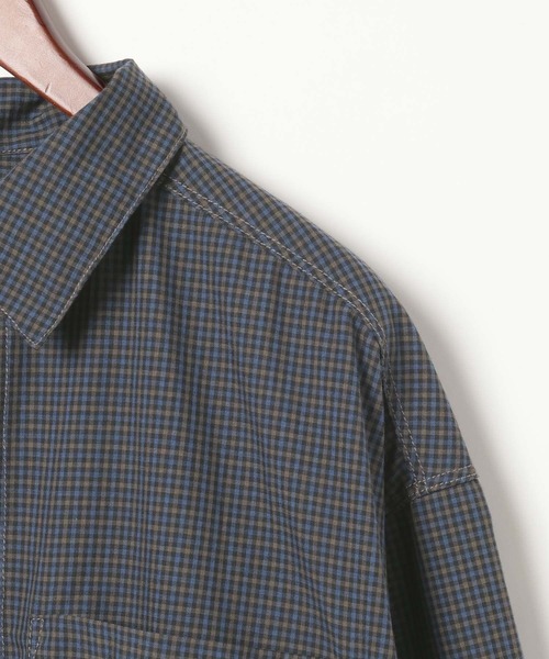 niko and...(ニコアンド)の「【SMITH’S AMERICAN(スミス アメリカン)】チェックビッグシャツ(シャツ/ブラウス・レディース・ネイビー/ブルー・FREE)」の6枚目の写真