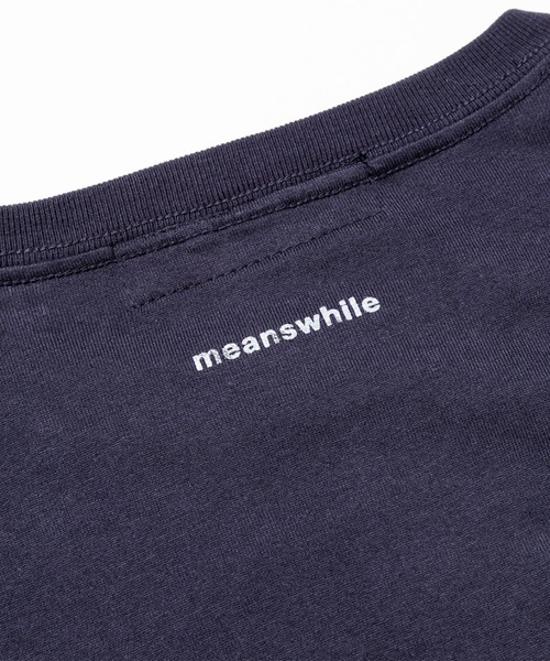 meanswhile(ミーンズワイル)の「Abstract Photograph Tee(Tシャツ/カットソー・メンズ・ブラック/ネイビー・1(S)/2(M)/3(L)/4(XL))」の6枚目の写真