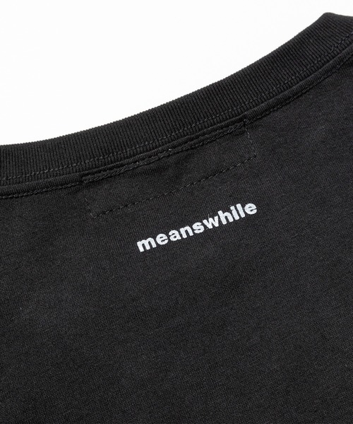 meanswhile(ミーンズワイル)の「Abstract Photograph Tee(Tシャツ/カットソー・メンズ・ブラック/ネイビー・1(S)/2(M)/3(L)/4(XL))」の10枚目の写真