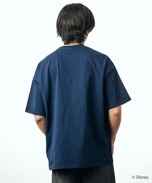 FREAK'S STORE（フリークスストア）の「限定展開 DISNEY ディズニー ファンタジア ミッキーマウス クルーネック プリントTシャツ（Tシャツ/カットソー・メンズ・ホワイト/ピンク/アッシュグレー/ブラック/ネイビー・SMALL/MEDIUM/LARGE）」の17枚目の写真