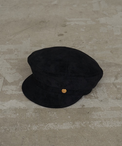 RAY CASSIN(レイカズン)の「金釦キャスケット(キャスケット・レディース・ダークブラウン/ブラック・FREE)」の20枚目の写真