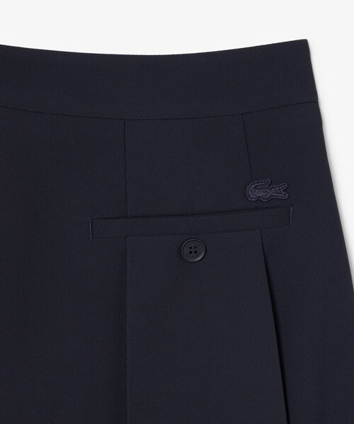 LACOSTE(ラコステ)の「テニスプリーツ鹿の子地スカート(スカート・レディース・ダークネイビー・40/36/38/34)」の5枚目の写真