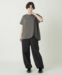 ZUCCa | (S)DRAPE DOCKING JERSEY(Tシャツ/カットソー)