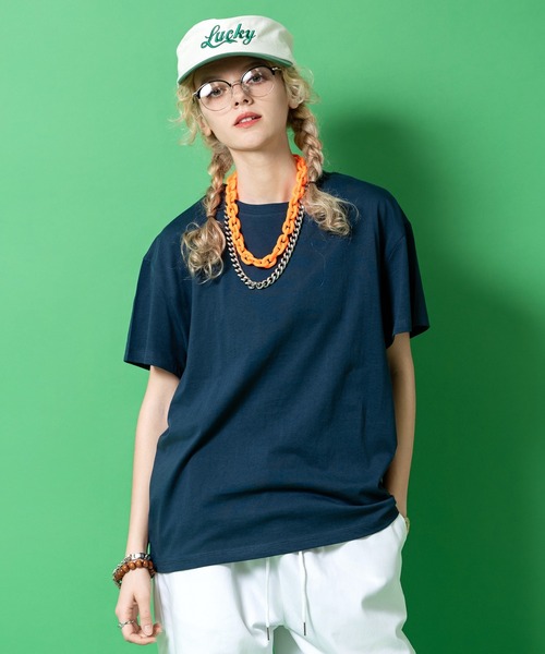 a.p.o.v.（エーピーオービー）の「a.p.o.v. 短丈ルーズTシャツ（Tシャツ/カットソー・メンズ・ホワイト/ネイビー/ブラック/カーキ/グレー・ONESIZE）」の5枚目の写真