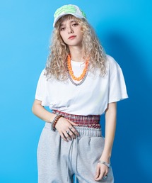 a.p.o.v. 短丈ルーズTシャツ