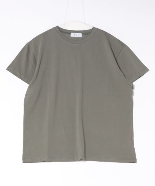 a.p.o.v.（エーピーオービー）の「a.p.o.v. 短丈ルーズTシャツ（Tシャツ/カットソー・メンズ・ホワイト/ネイビー/ブラック/カーキ/グレー・ONESIZE）」の16枚目の写真