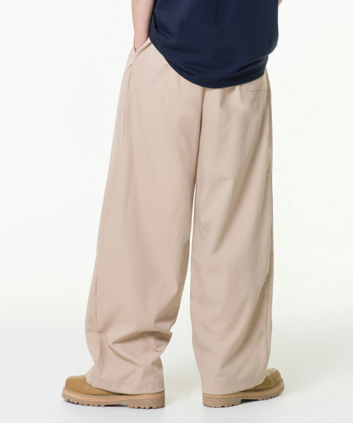 MOZMOZ(モズモズ)の「コンフォートサマー ワイドパンツ ベージュ(その他パンツ・レディース・その他・XXX-LARGE/XXL/XL/M)」の4枚目の写真