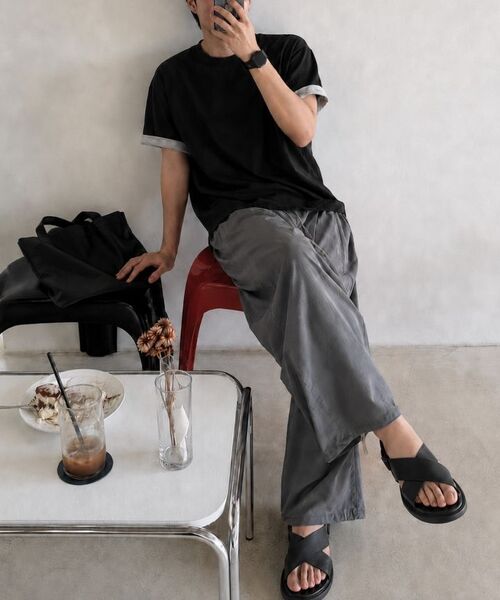 MOZMOZ(モズモズ)の「コンフォートサマー ワイドパンツ ベージュ(その他パンツ・レディース・その他・XXX-LARGE/XXL/XL/M)」の14枚目の写真