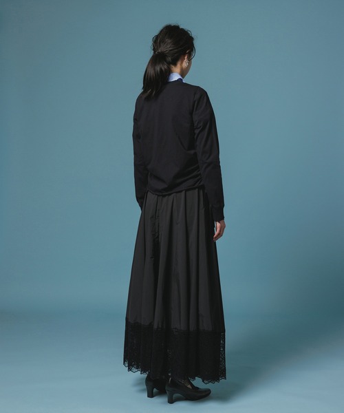 NON TOKYO（ノントーキョー）の「LACE RIBBON SKIRT（その他パンツ・レディース・ピンク/ブラック/ワインレッド・1/2）」の6枚目の写真