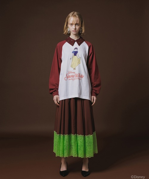 NON TOKYO（ノントーキョー）の「LACE RIBBON SKIRT（その他パンツ・レディース・ピンク/ブラック/ワインレッド・1/2）」の14枚目の写真